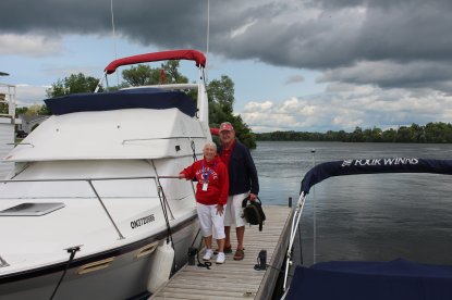 Steve and Linda's small boat